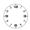 Single photo clock 20cm by Luxe-Custom-Designer