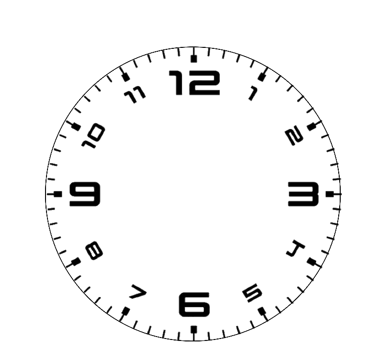 Single photo clock 20cm by Luxe-Custom-Designer