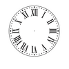 Single photo clock 20cm by Luxe-Custom-Designer