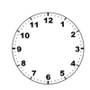 Single photo clock 20cm by Luxe-Custom-Designer