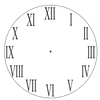 Single Photo Clock 20cm by Luxe-Custom-Designer