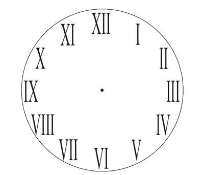 Single Photo Clock 20cm by Luxe-Custom-Designer