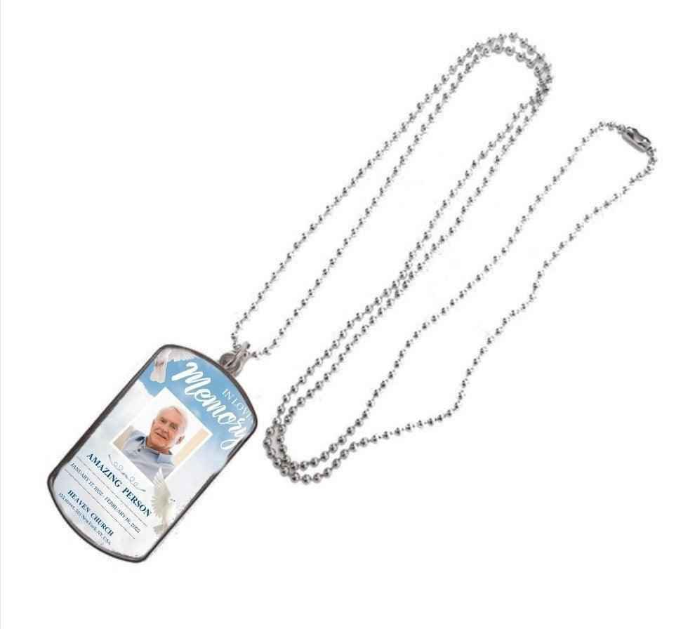Single Side Large Dogtag by Luxe-Custom-Designer