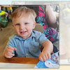 Square Glass Personalised Coasters by Luxe-Custom-Designer