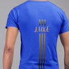 Triple Vertical Luxe T-Shirt by Luxe-Custom-Designer