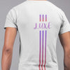 Triple Vertical Luxe T-Shirt by Luxe-Custom-Designer