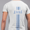 Triple Vertical Luxe T-Shirt by Luxe-Custom-Designer