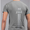 Triple Vertical Luxe T-Shirt by Luxe-Custom-Designer