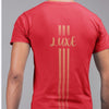 Triple Vertical Luxe T-Shirt by Luxe-Custom-Designer