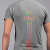 Triple Vertical Luxe T-Shirt by Luxe-Custom-Designer