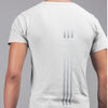 Triple Vertical Luxe T-Shirt by Luxe-Custom-Designer