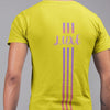 Triple Vertical Luxe T-Shirt by Luxe-Custom-Designer