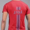 Triple Vertical Luxe T-Shirt by Luxe-Custom-Designer
