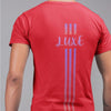 Triple Vertical Luxe T-Shirt by Luxe-Custom-Designer