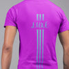 Triple Vertical Luxe T-Shirt by Luxe-Custom-Designer