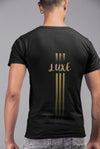 Triple Vertical Luxe T-Shirt by Luxe-Custom-Designer