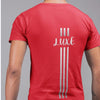 Triple Vertical Luxe T-Shirt by Luxe-Custom-Designer