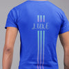 Triple Vertical Luxe T-Shirt by Luxe-Custom-Designer