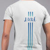 Triple Vertical Luxe T-Shirt by Luxe-Custom-Designer
