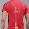 Triple Vertical Luxe T-Shirt by Luxe-Custom-Designer