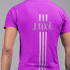Triple Vertical Luxe T-Shirt by Luxe-Custom-Designer