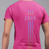 Triple Vertical Luxe T-Shirt by Luxe-Custom-Designer