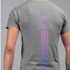 Triple Vertical Luxe T-Shirt by Luxe-Custom-Designer