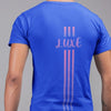 Triple Vertical Luxe T-Shirt by Luxe-Custom-Designer