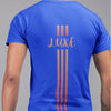 Triple Vertical Luxe T-Shirt by Luxe-Custom-Designer
