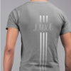 Triple Vertical Luxe T-Shirt by Luxe-Custom-Designer