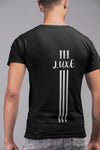 Triple Vertical Luxe T-Shirt by Luxe-Custom-Designer