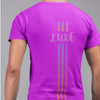 Triple Vertical Luxe T-Shirt by Luxe-Custom-Designer