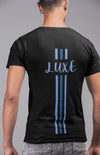 Triple Vertical Luxe T-Shirt by Luxe-Custom-Designer