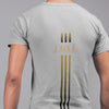 Triple Vertical Luxe T-Shirt by Luxe-Custom-Designer