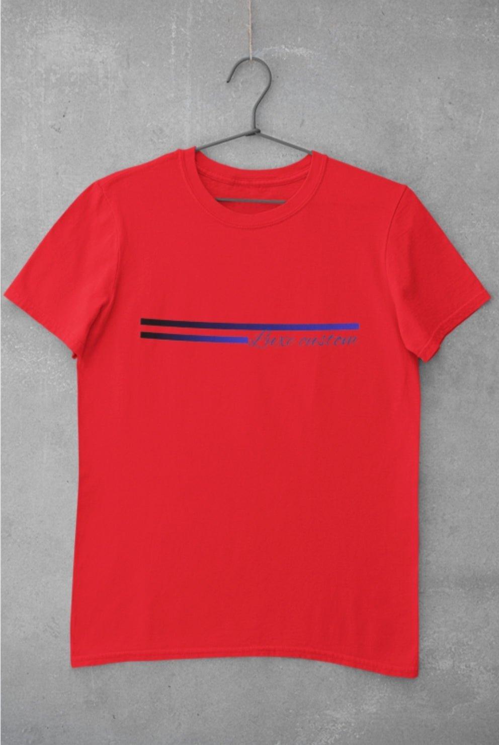 TT cross chest T-Shirt by Luxe-Custom-Designer