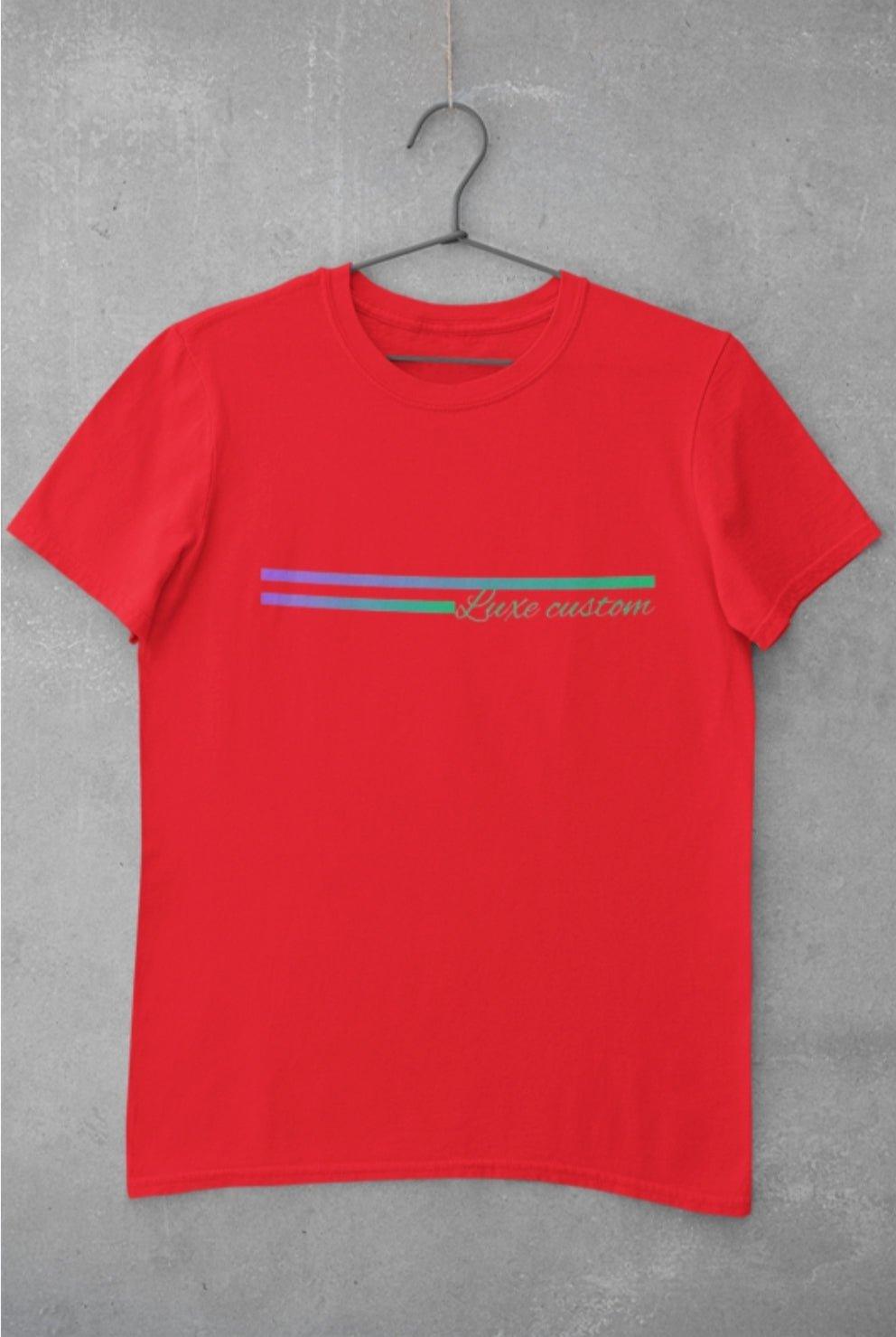 TT cross chest T-Shirt by Luxe-Custom-Designer