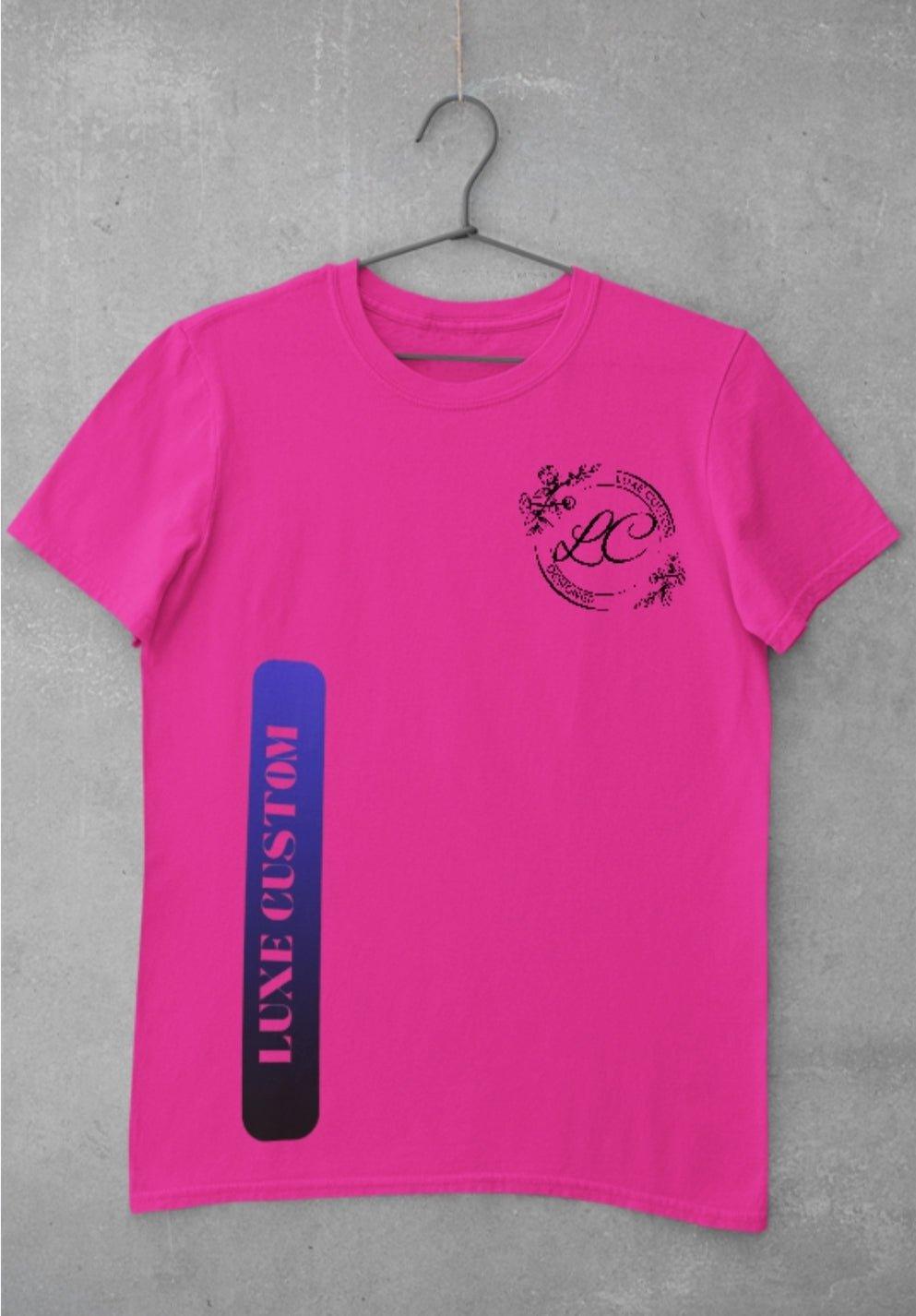 Vertical To Tone T-Shirt by Luxe-Custom-Designer