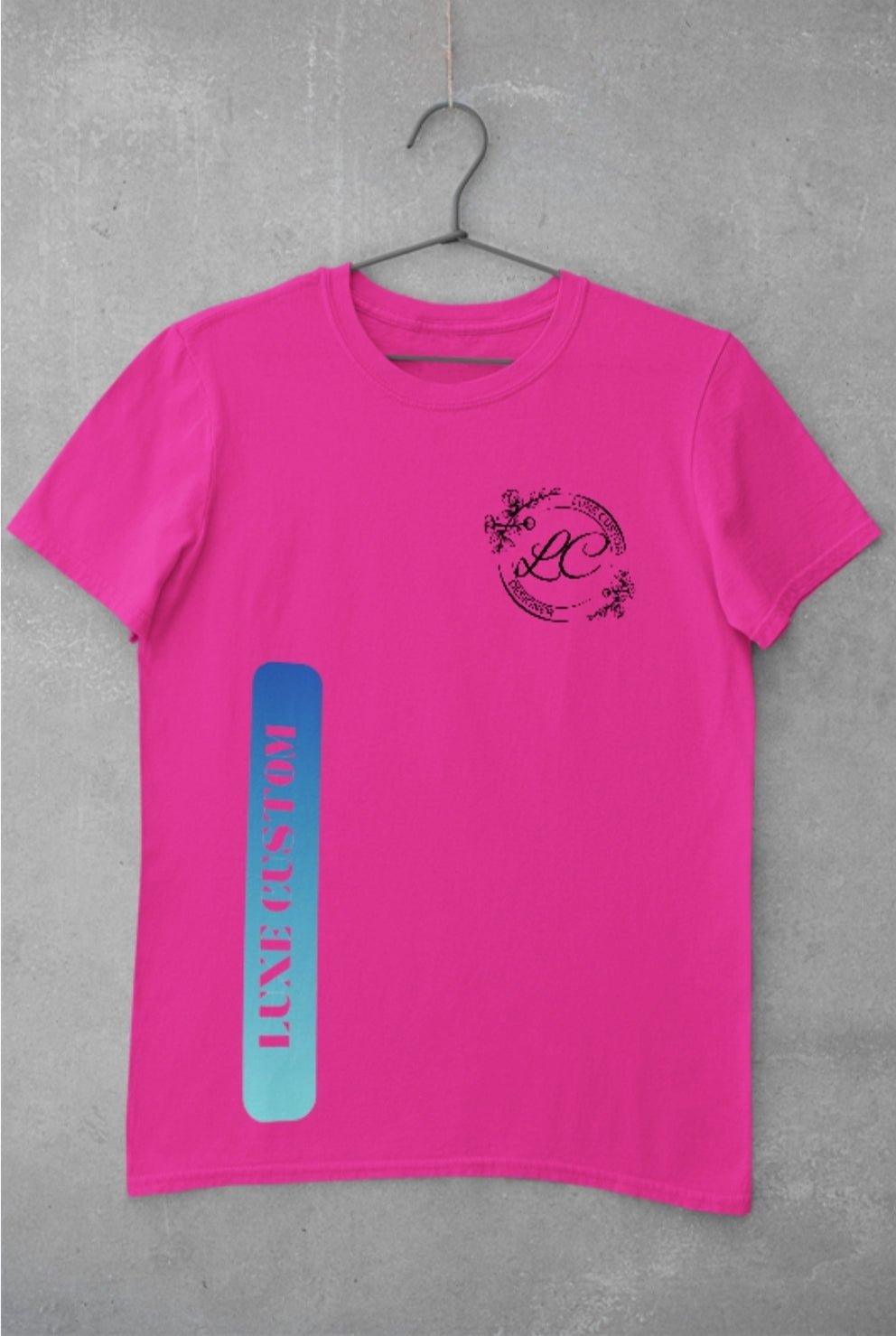 Vertical To Tone T-Shirt by Luxe-Custom-Designer