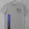 Vertical To Tone T-Shirt by Luxe-Custom-Designer
