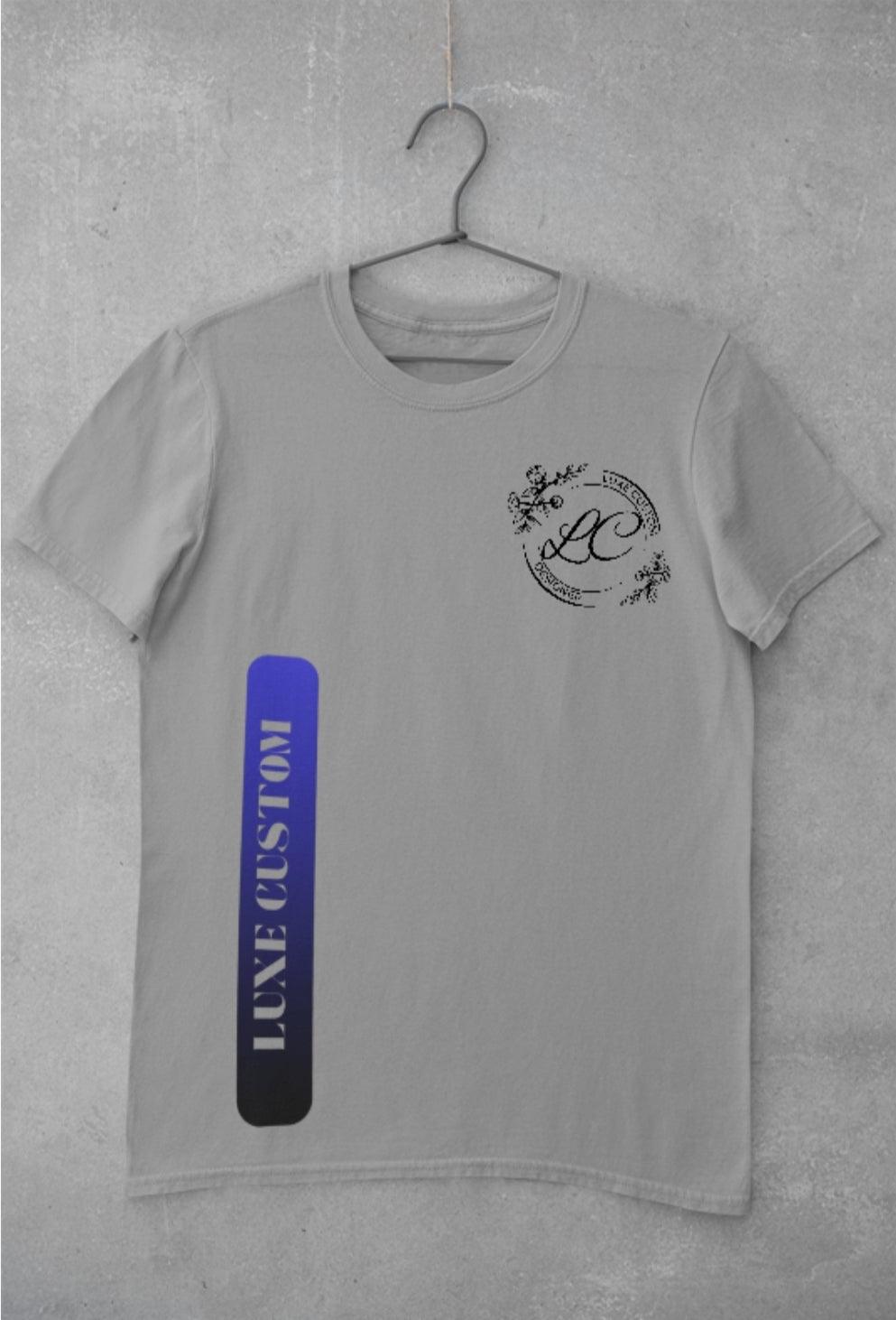 Vertical To Tone T-Shirt by Luxe-Custom-Designer