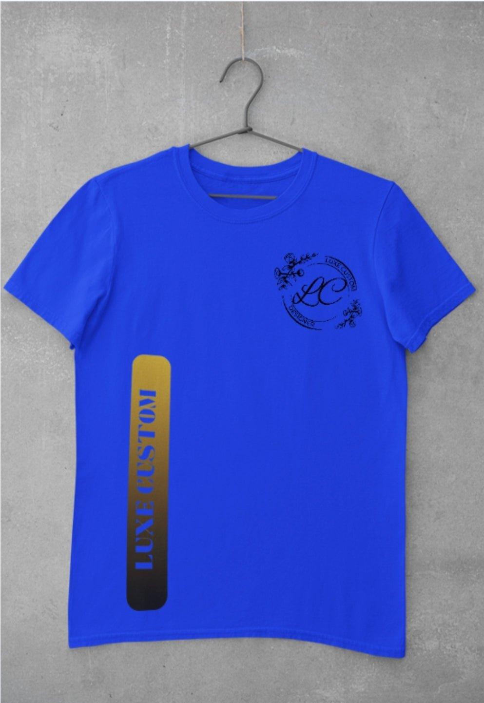 Vertical To Tone T-Shirt by Luxe-Custom-Designer