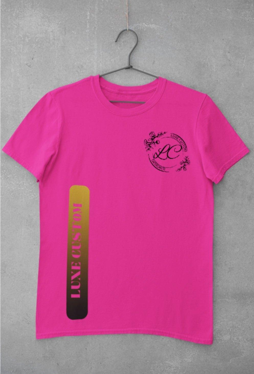Vertical To Tone T-Shirt by Luxe-Custom-Designer