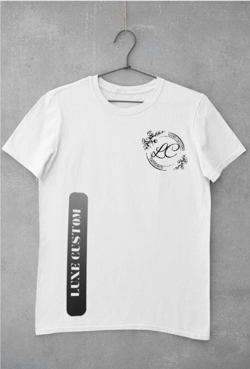 Vertical To Tone T-Shirt by Luxe-Custom-Designer