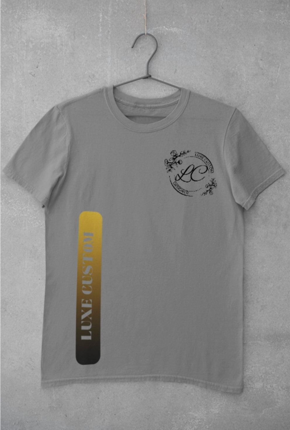 Vertical To Tone T-Shirt by Luxe-Custom-Designer