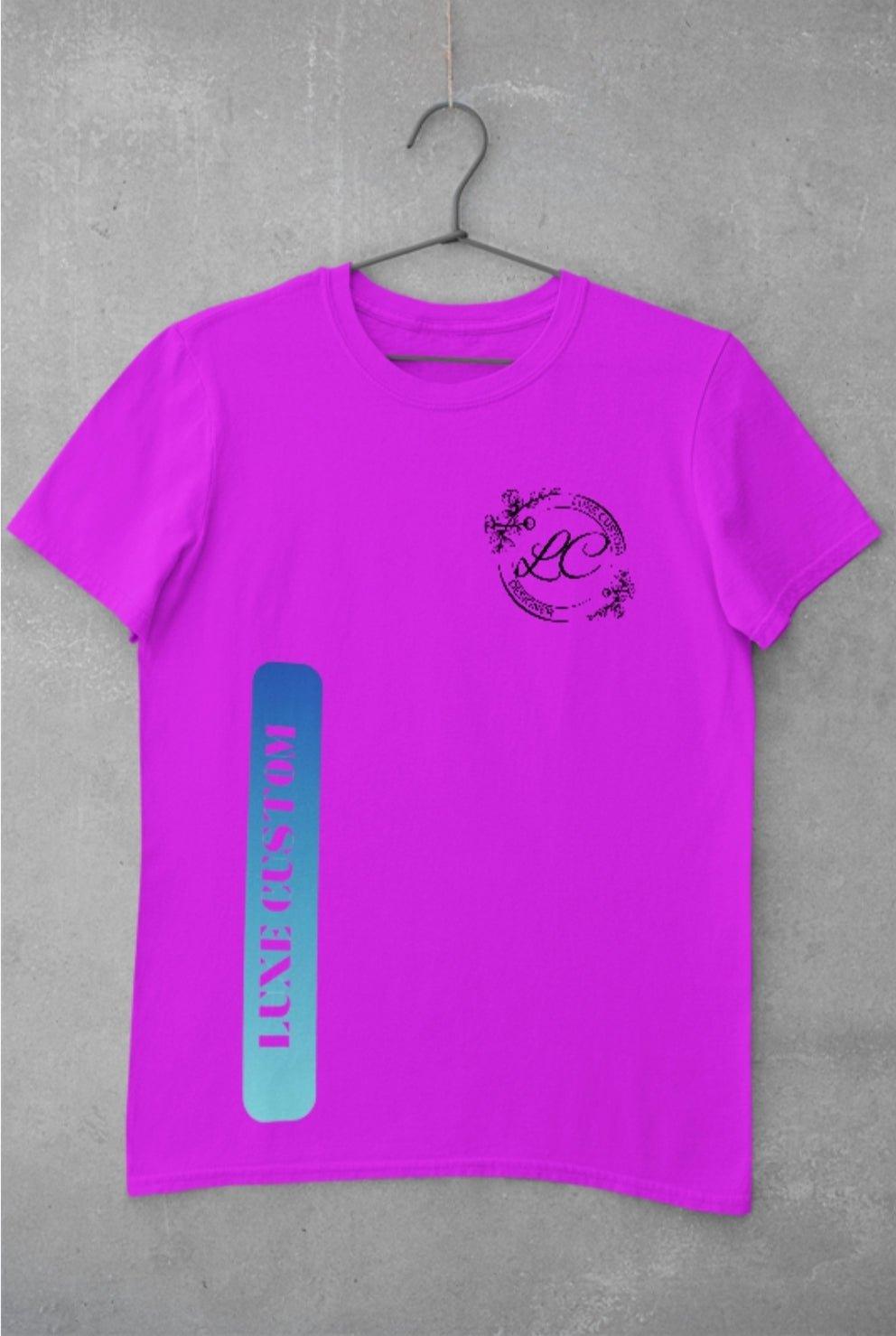 Vertical To Tone T-Shirt by Luxe-Custom-Designer