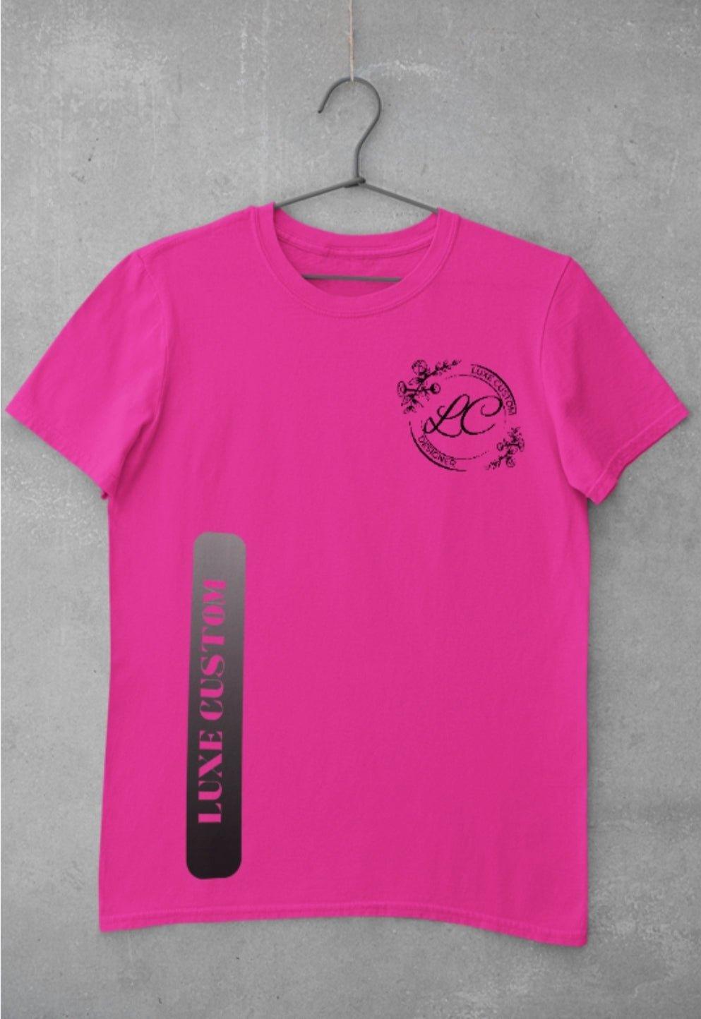 Vertical To Tone T-Shirt by Luxe-Custom-Designer