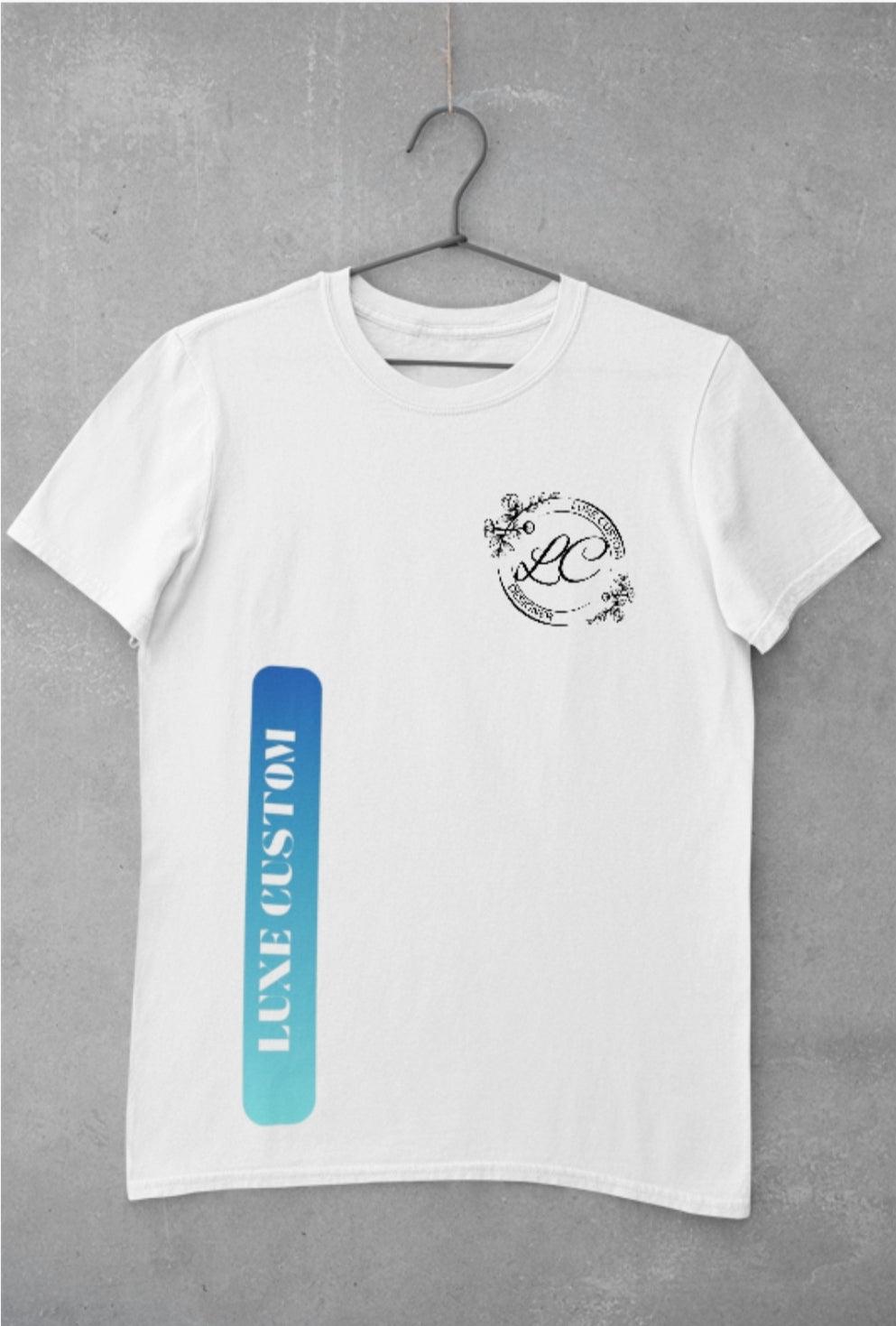 Vertical To Tone T-Shirt by Luxe-Custom-Designer