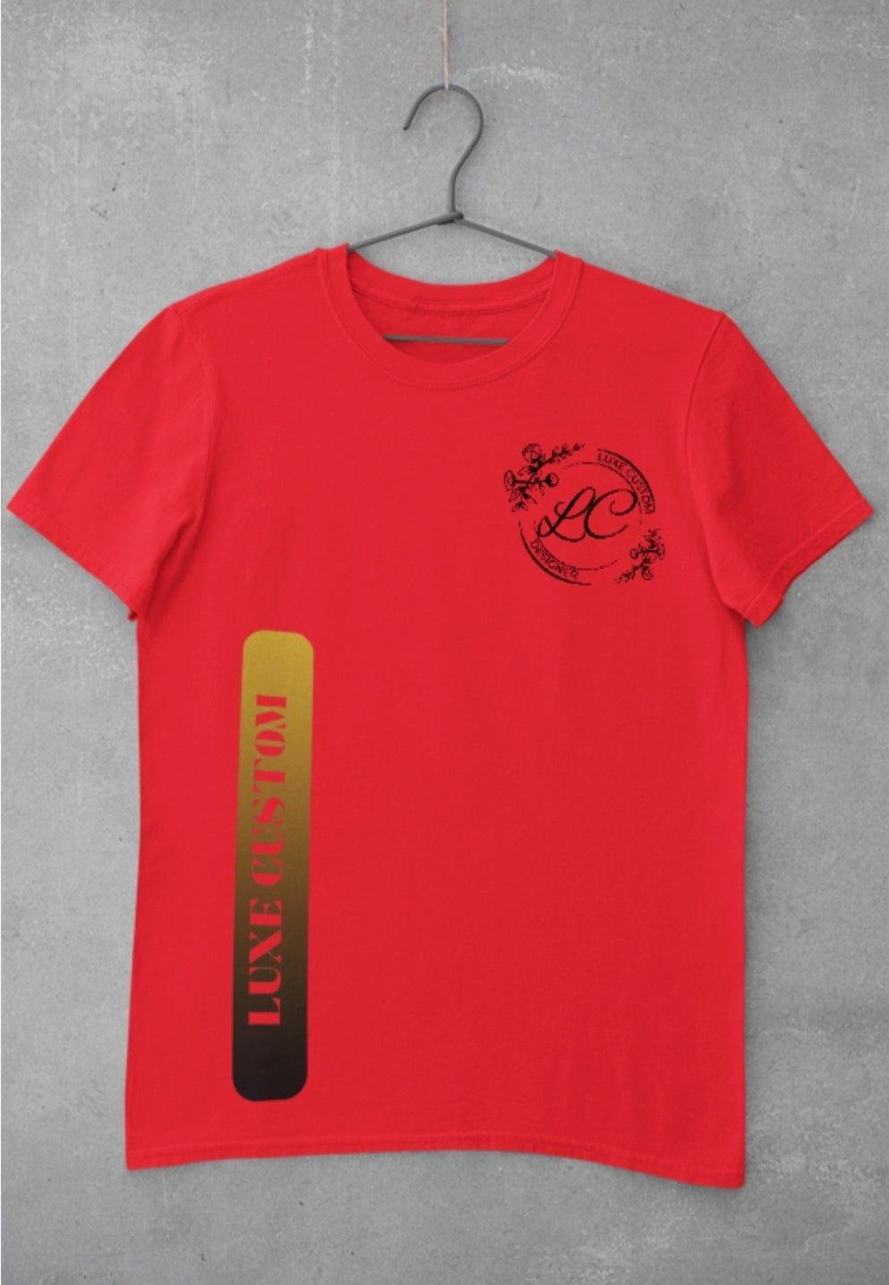 Vertical To Tone T-Shirt by Luxe-Custom-Designer