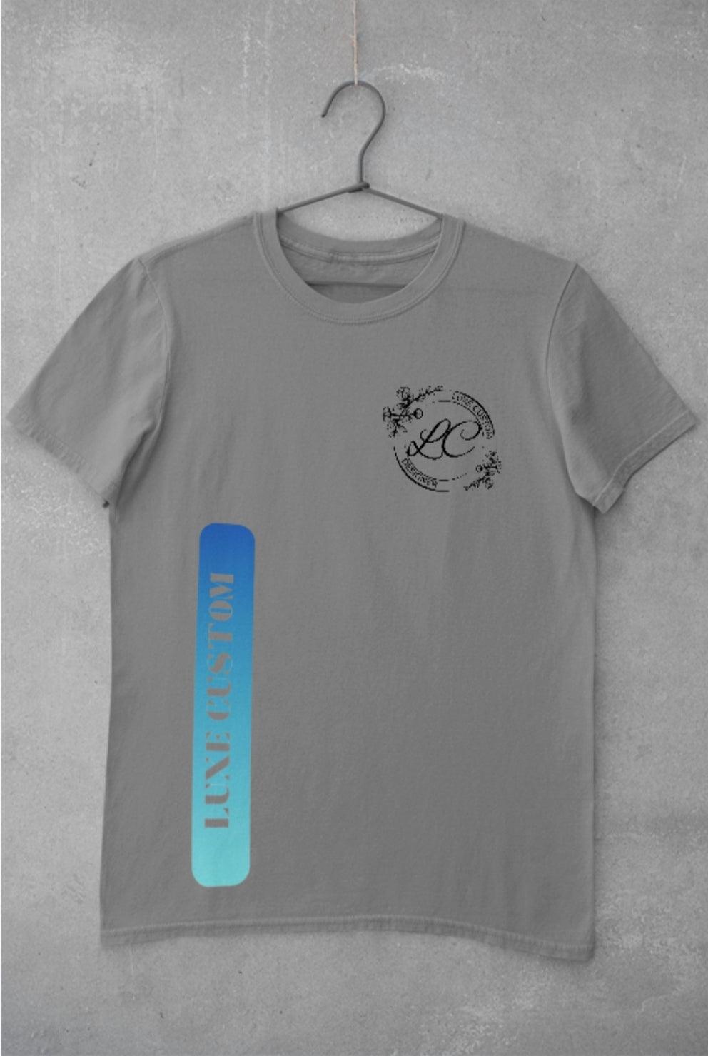 Vertical To Tone T-Shirt by Luxe-Custom-Designer