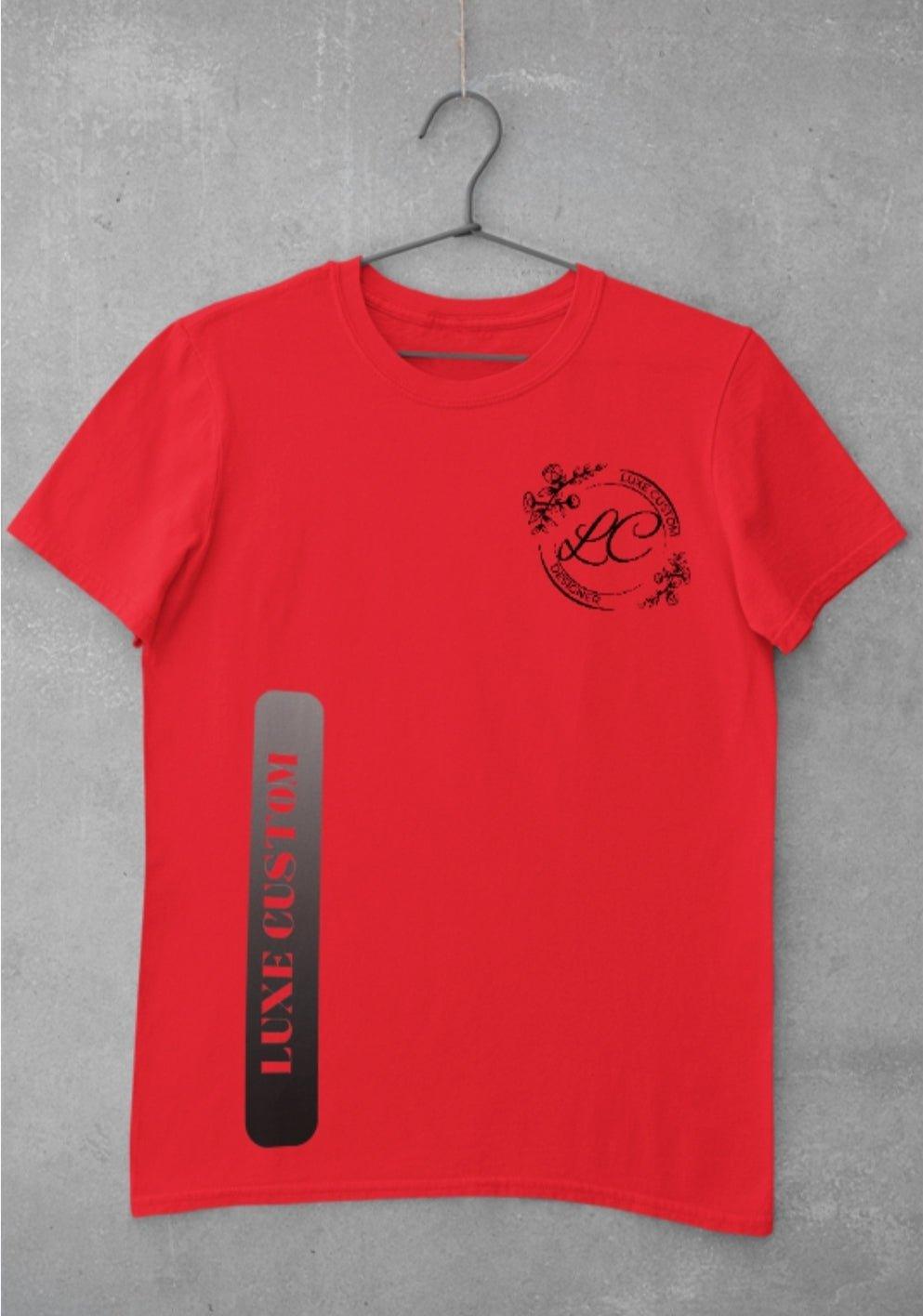 Vertical To Tone T-Shirt by Luxe-Custom-Designer